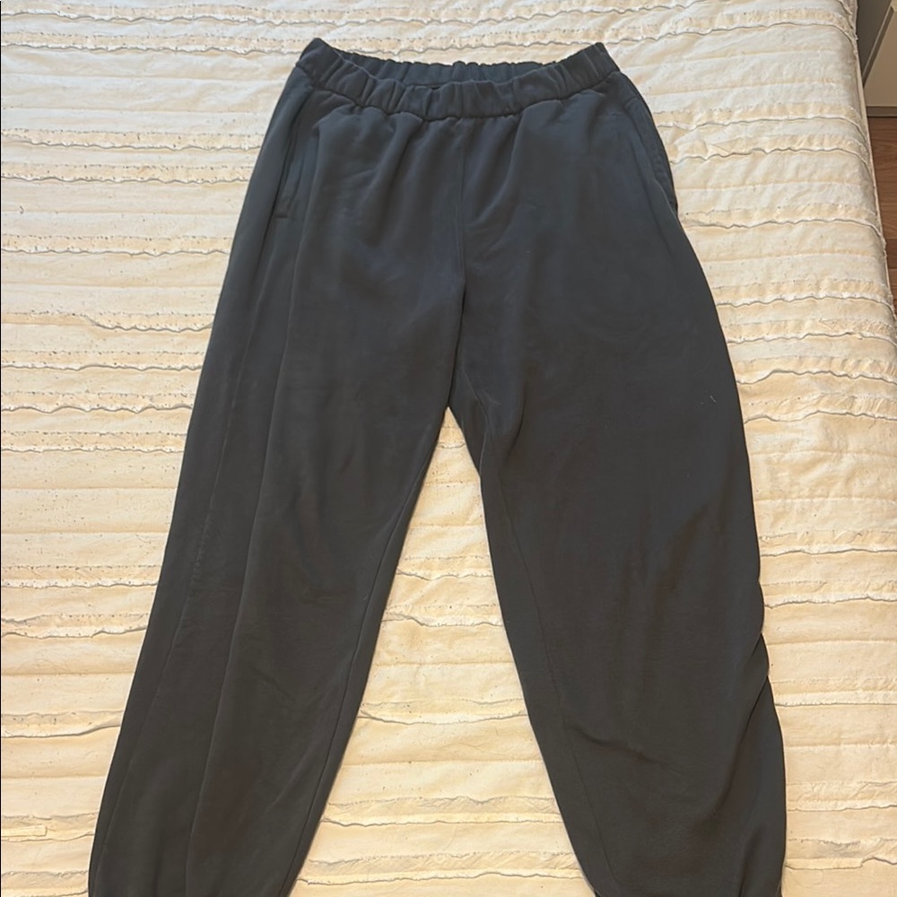 Hollister Charcoal Fleece Pants